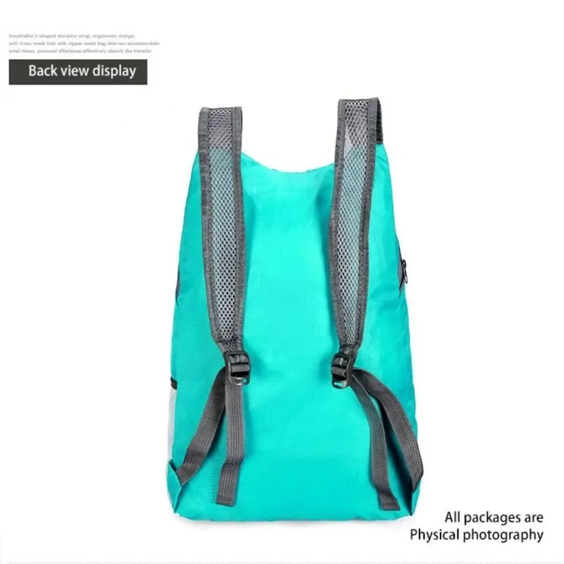 Ultralight Folding Bag Men Women Waterproof High-Volume Portable Backpack Lightweight Travel Bags Outdoor Sports Daypack